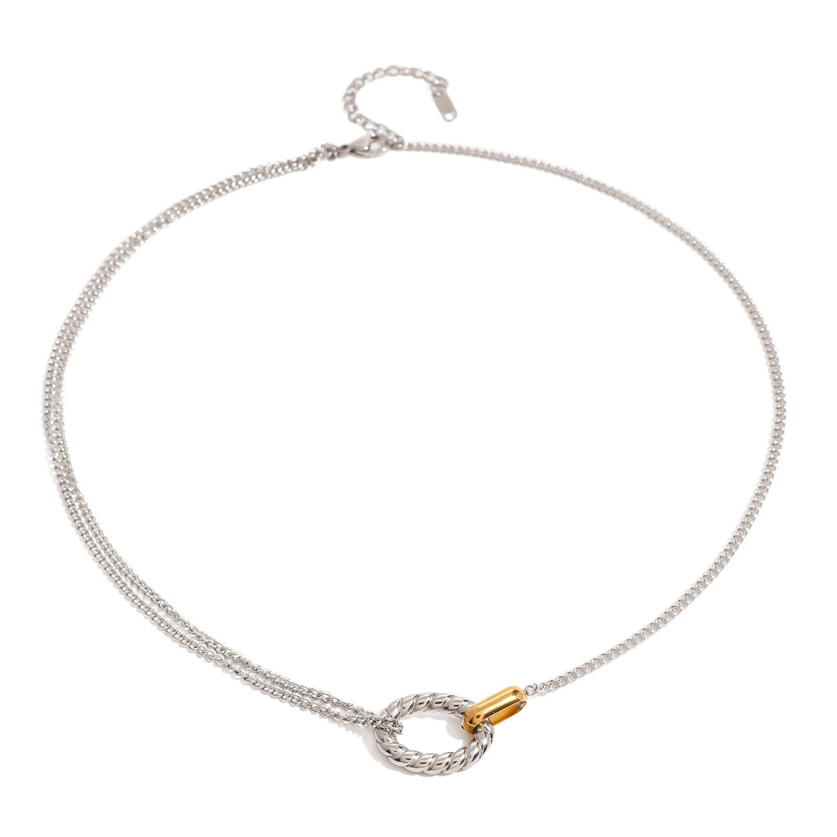 Tidal Twist Pendant Necklace
