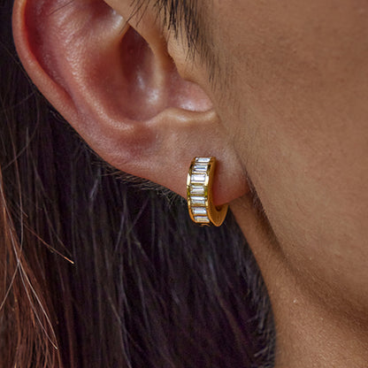 Radiance Hoop Earrings